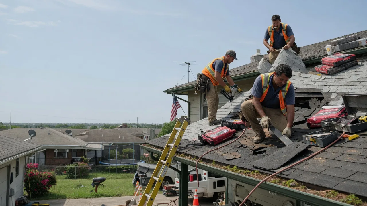 Roof Repair in Blue Springs, MS near me